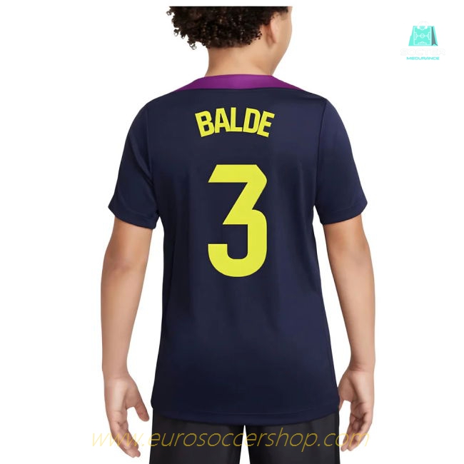 2025-2026 Barcelona Strike Training Shirt (Purple) - Kids (Balde 3)