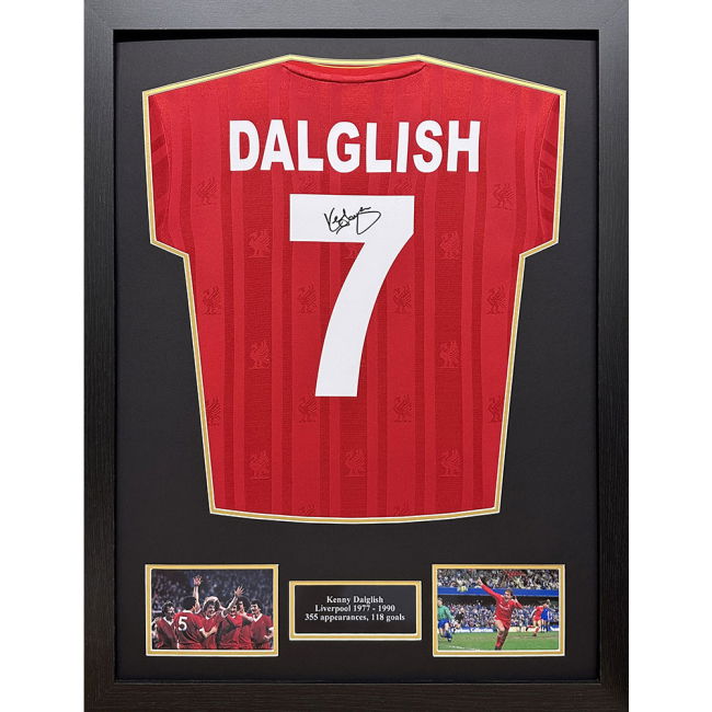 2025-2026 Liverpool Shirt (Framed) | Authentic | Premium Quality