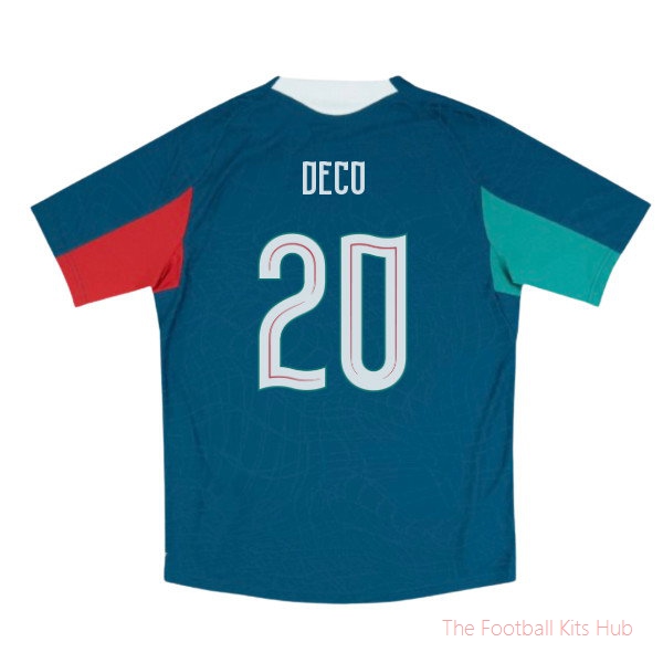 2026-2027 Portugal Training Jersey Pro (Ocean Tropic) (Deco 20)