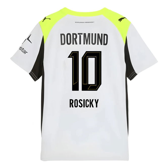 Borussia Dortmund 2025-2026 Away Shirt - (Junior