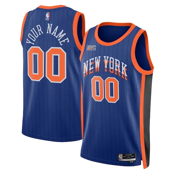 New York NYK Swingman Jersey - high-quality fashionable - Blue