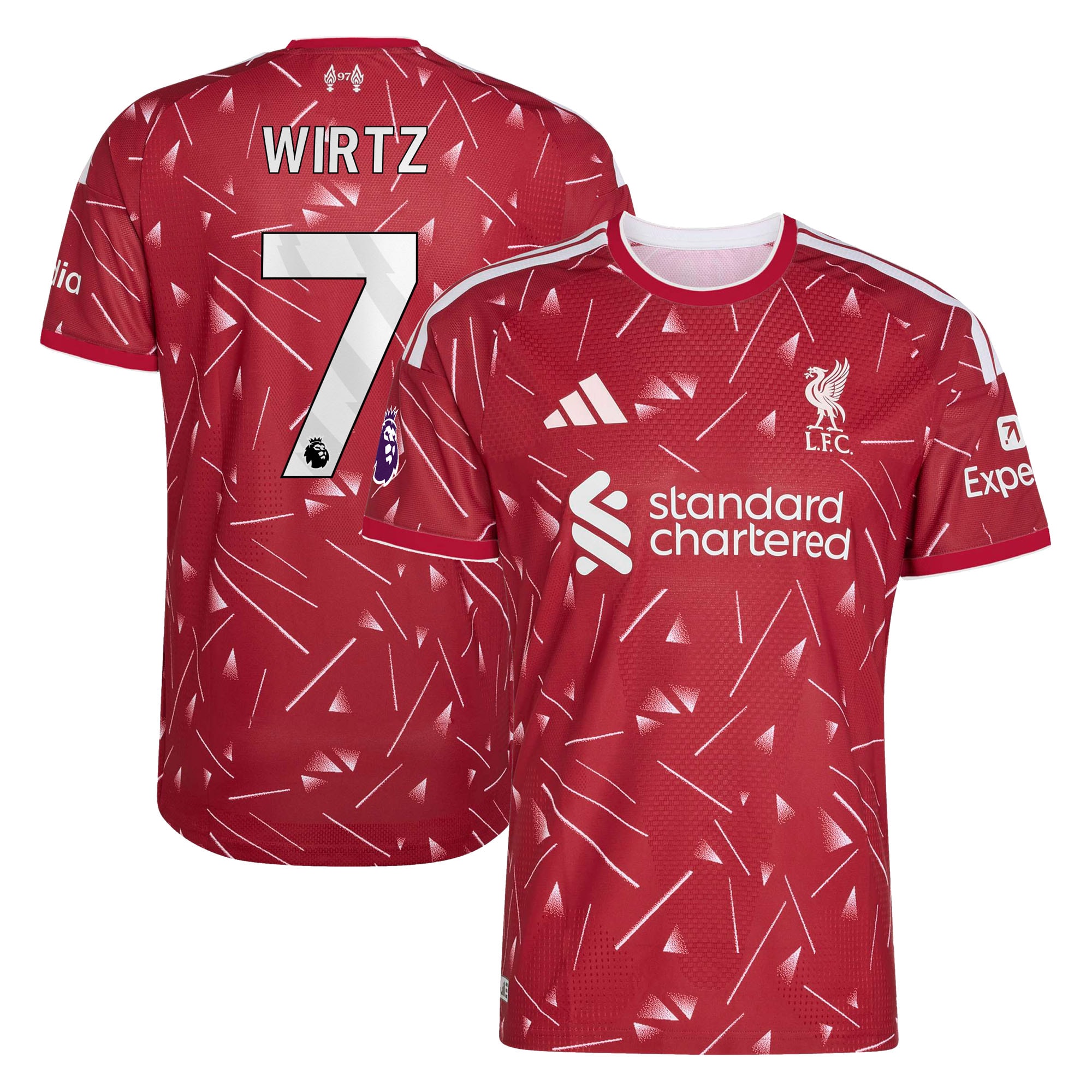 [JED] Youth Florian Wirtz Liverpool 2026/27 Home On-Field Authentic Jersey - Red