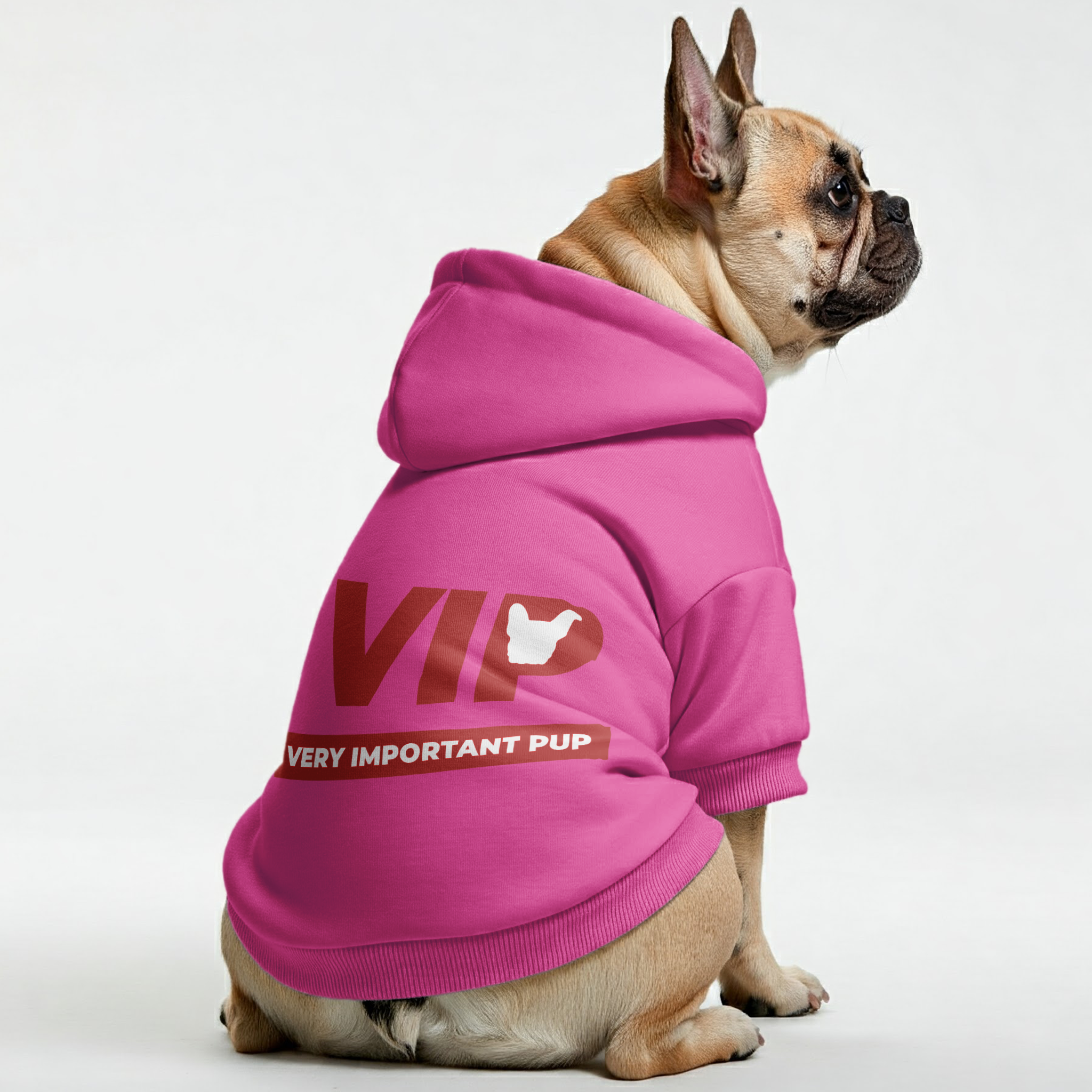 Vip - Stylish Personalized French Bulldog Hoodies With Funny Quotes – Stylish, Cozy, And Premium 100% Cotton Casual Wear