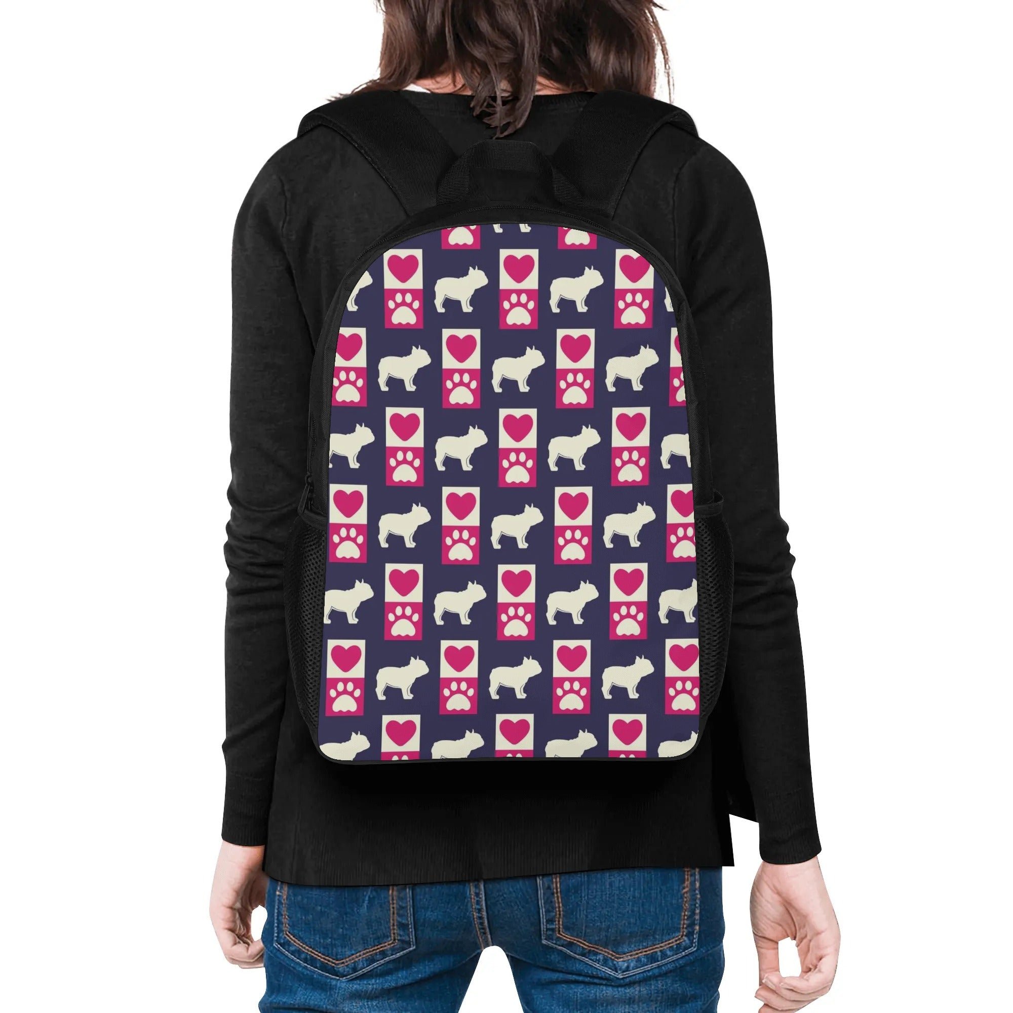 - Vet-recommended 17 Inch Backpack For Frenchie Pups | Breed-optimized