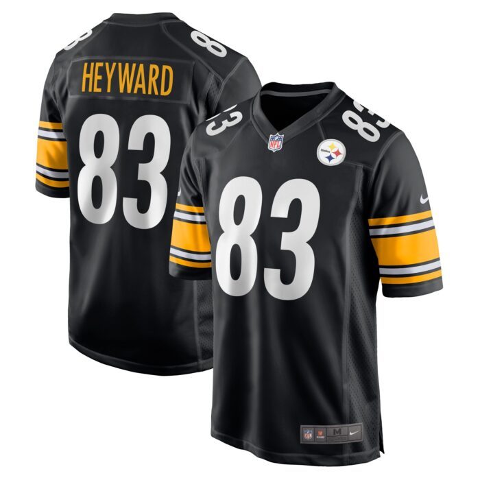 None Men's Record-Breaker PIT Steelers Top-Grade Jersey Football App