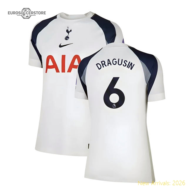 Tottenham Home Kit 2025-2026 Match Version Jersey Stadium Approved