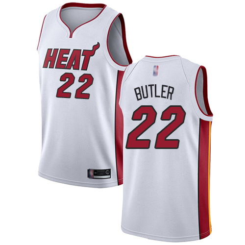 MIA Jimmy Butler #22 Superior 2024 Icon NBA Swingman Jersey White