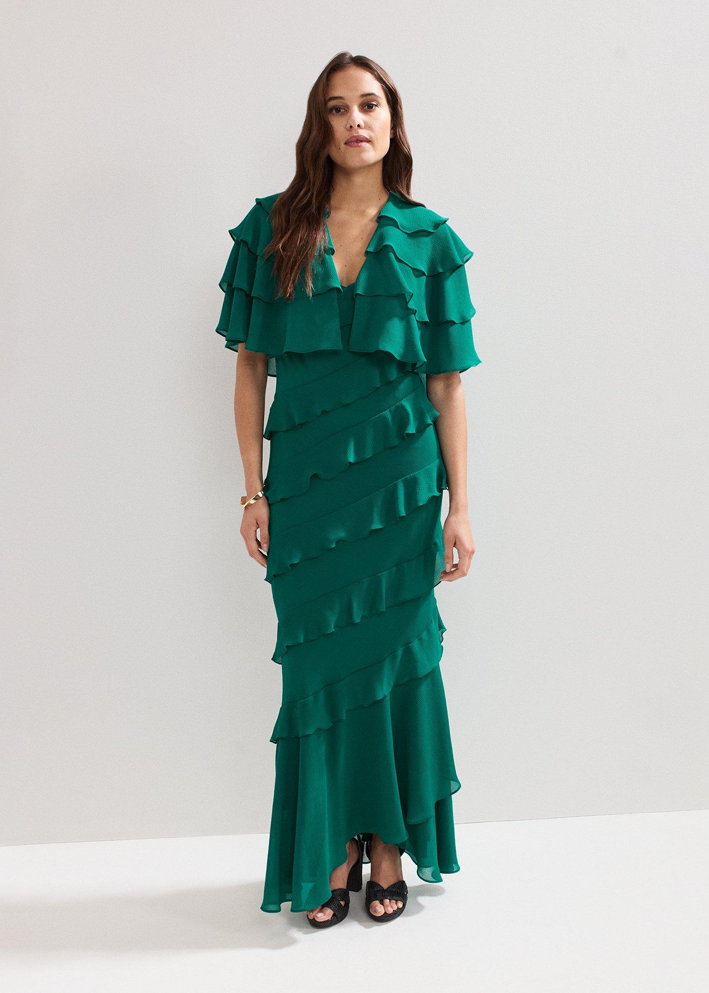 Nicolette Ruffle Cape