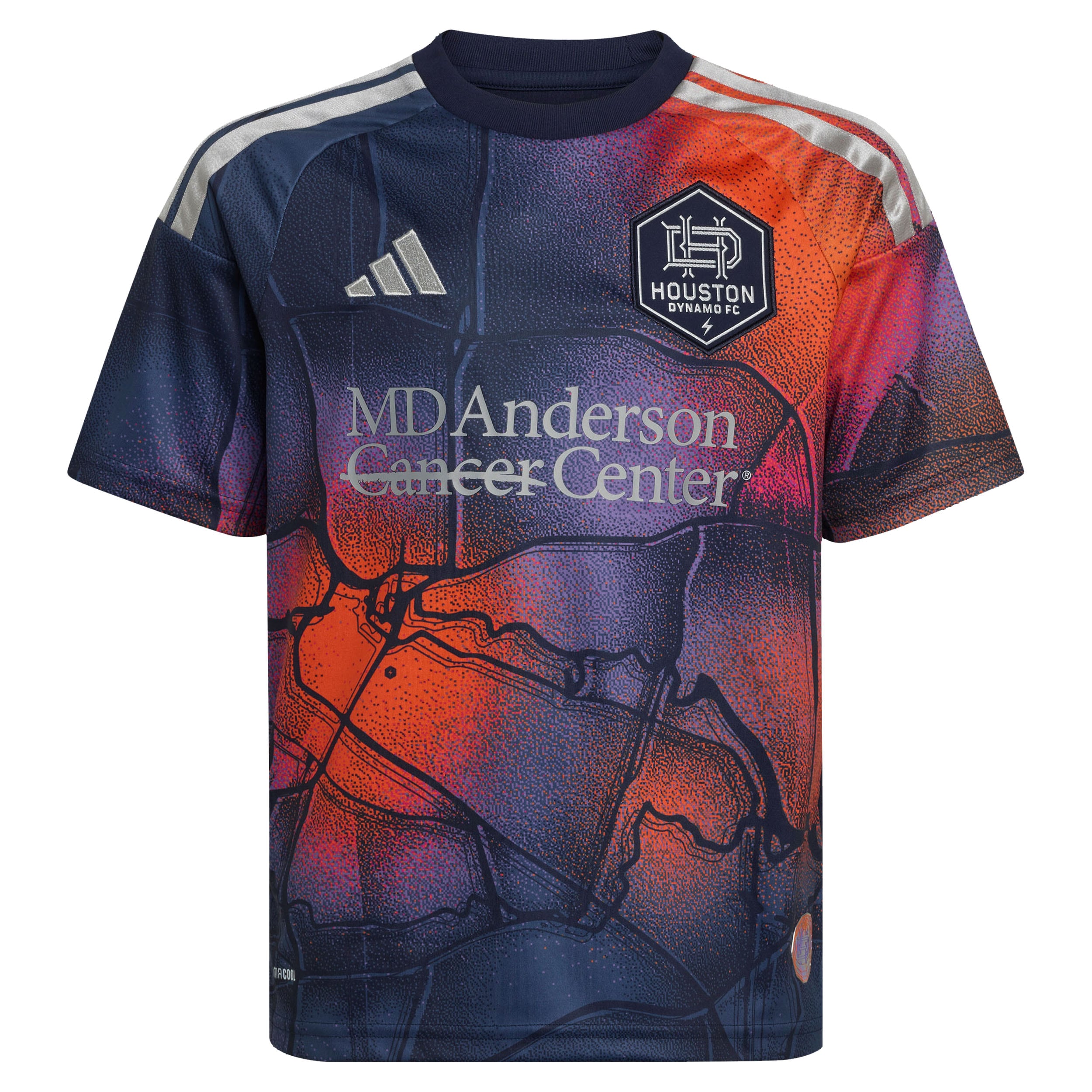 [SJH] Houston Dynamo FC Youth 2026 Mission Control Replica Custom Jersey - Blue