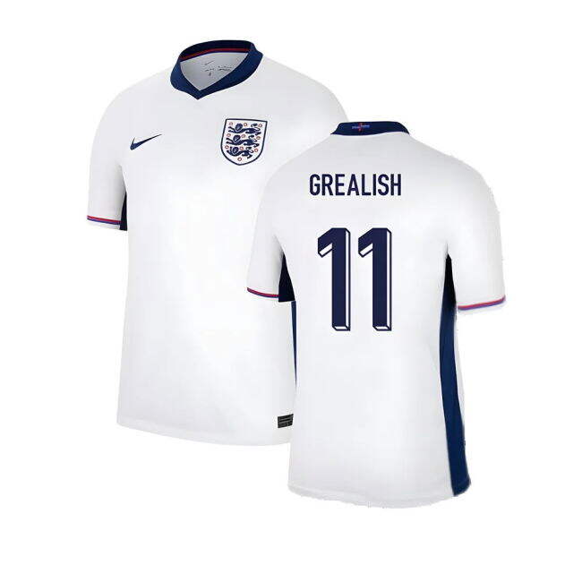 Minimalist 2024-2025 England Home Shirt (Grealish 11) Unique