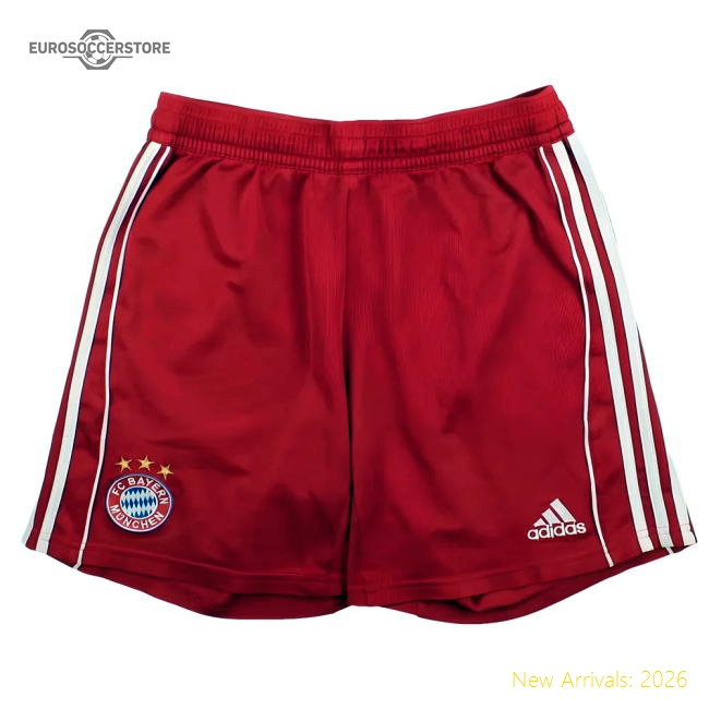 Genuine Professional-Grade Bayern Munich 2005-06 Shorts (L) (Excellent)