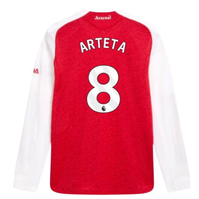 Arteta 8 New Arsenal Home Football Shirt 2025-2026