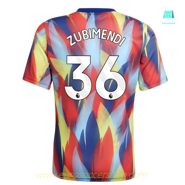 2025-2026 Arsenal Pre-Match Shirt (Victory Blue) - Kids (Zubimendi 36)