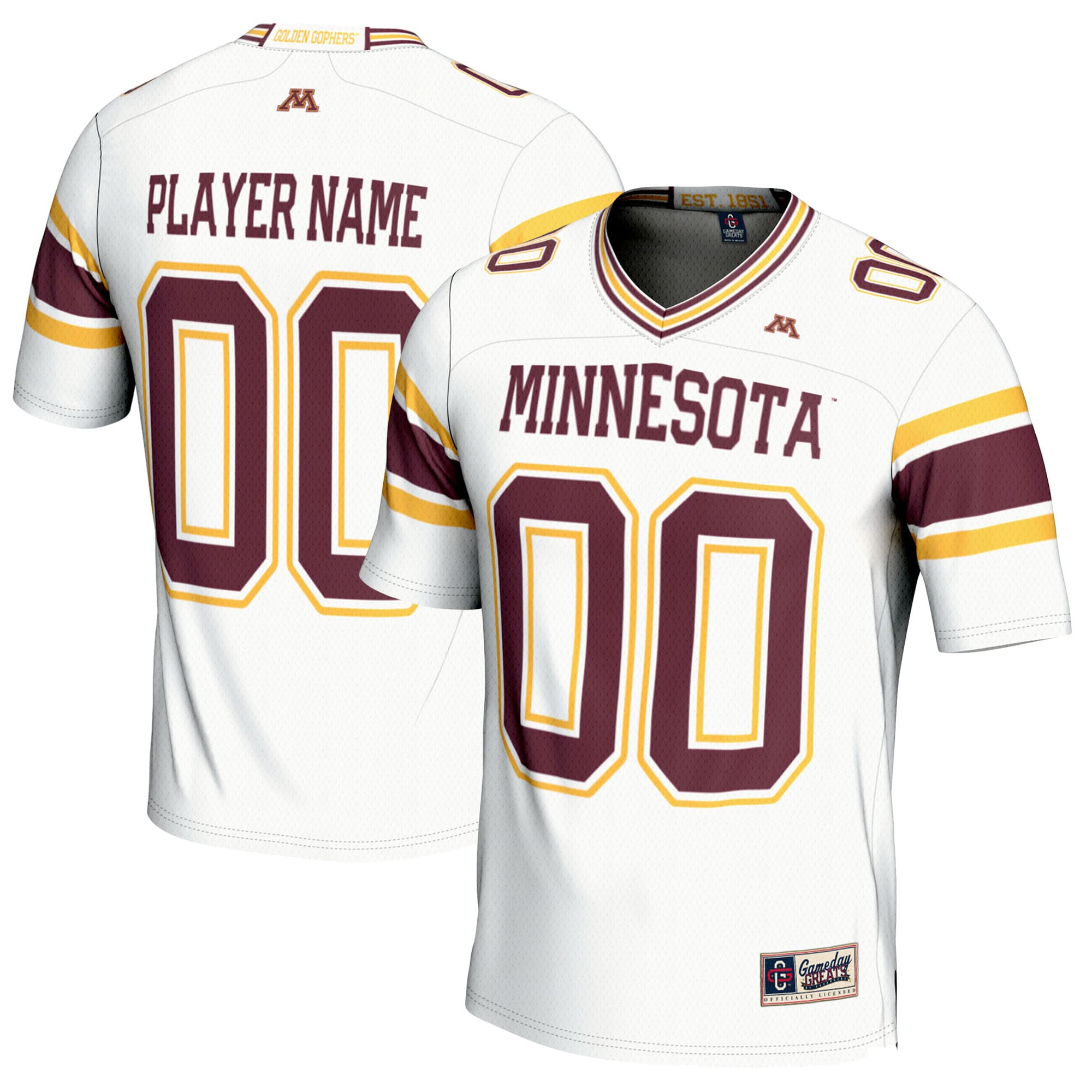 Minnesota Golden Gophers GameDay Greats NIL Pick-A-Player 2026/2027 Football Jersey?�C White
