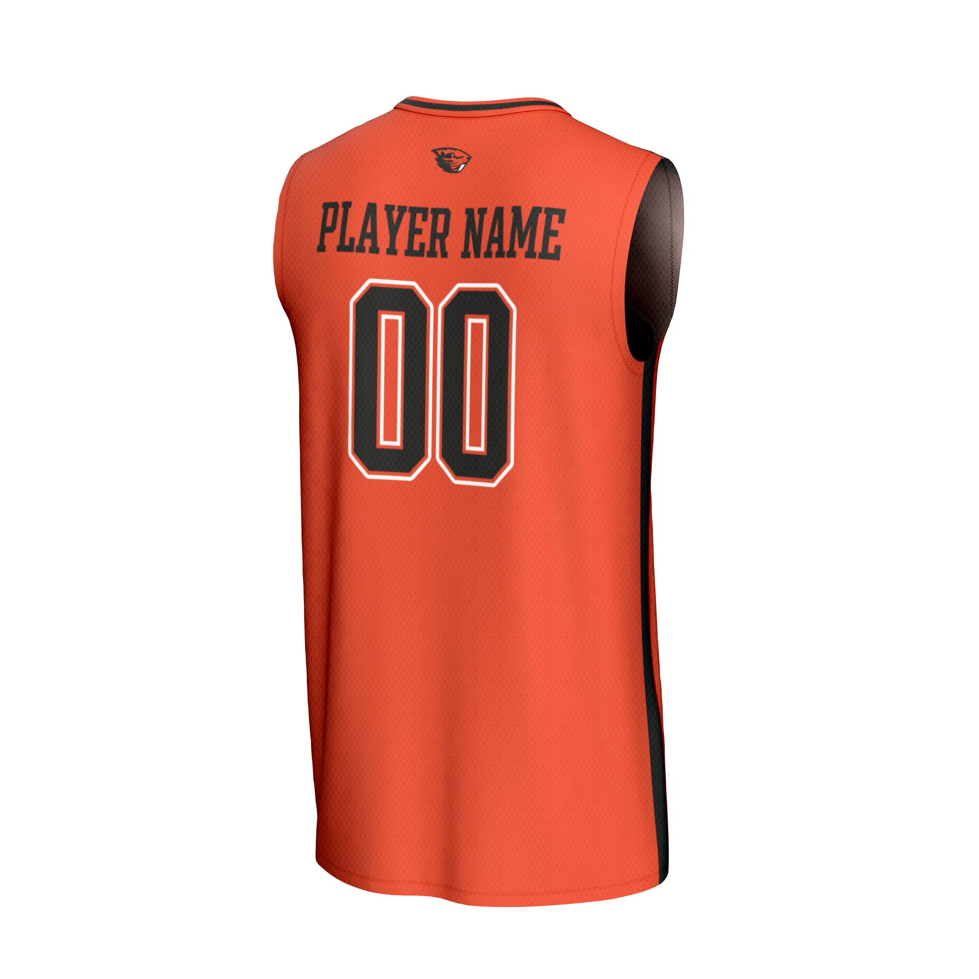 [NJP] Oregon State Beavers GameDay Greats NIL Pick-A-Player Lightweight Basketball Fashion Jersey - Orange