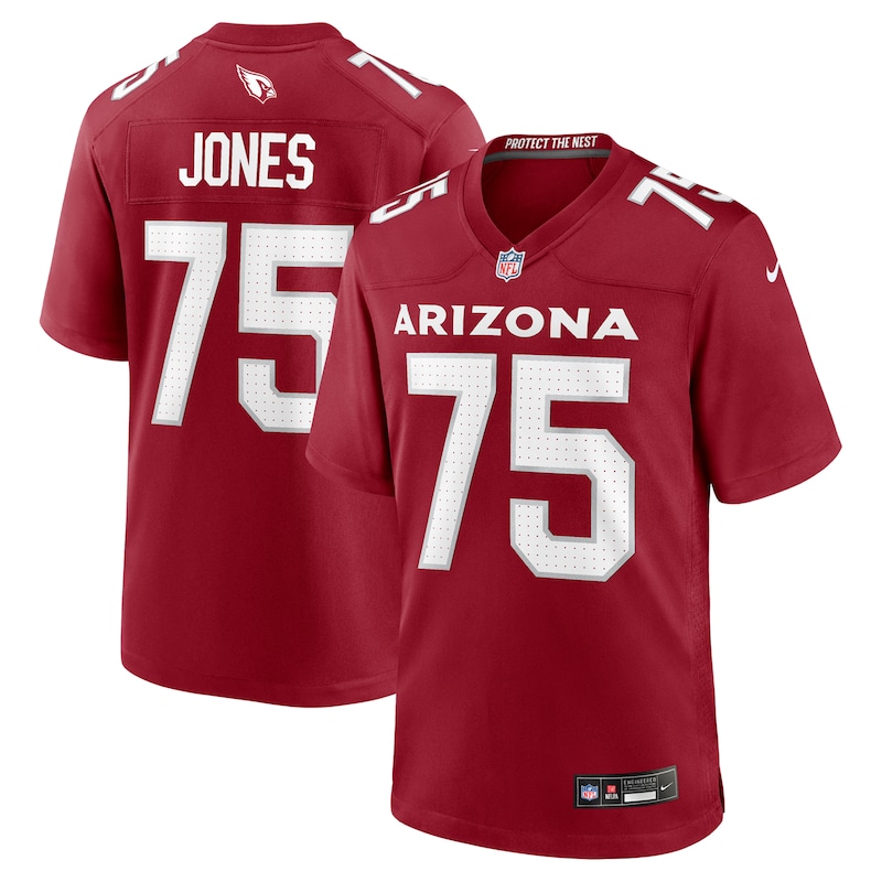 None Christian Jones AZ Cardinals Modern Game-Ready Jersey Game Day We