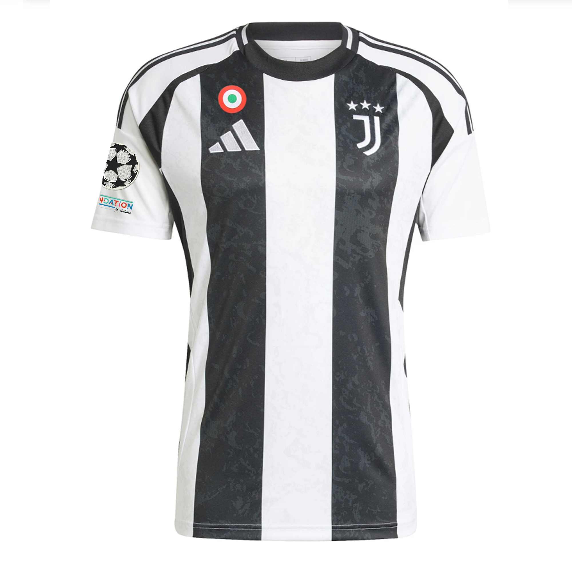 Juventus Douglas Luiz 2024-2025 UCL Home Jersey – Authentic Shirt