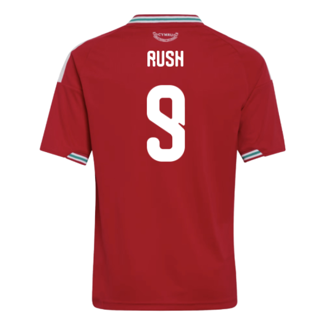 Vintage 2026-2027 Wales Home Shirt (Kids) (Rush 9) for Match Day