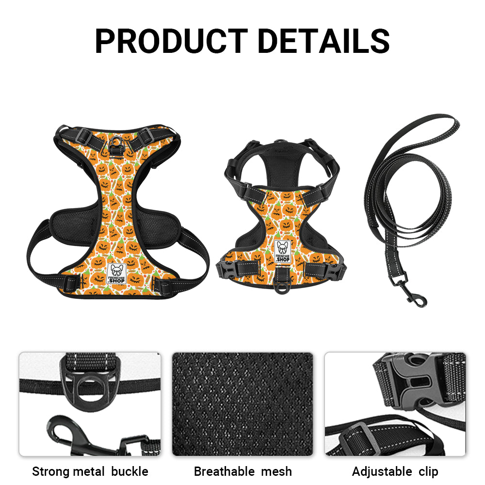 Indoor-Play Louie - No-pull French Bulldog Dog Harness for Short-Nosed