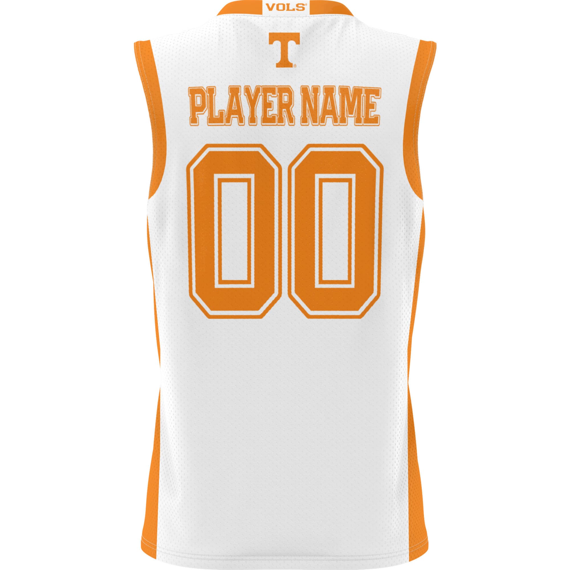[NJP] Tennessee Volunteers GameDay Greats Youth NIL Pick-A-Player Lightweight Women's Basketball Jersey - White