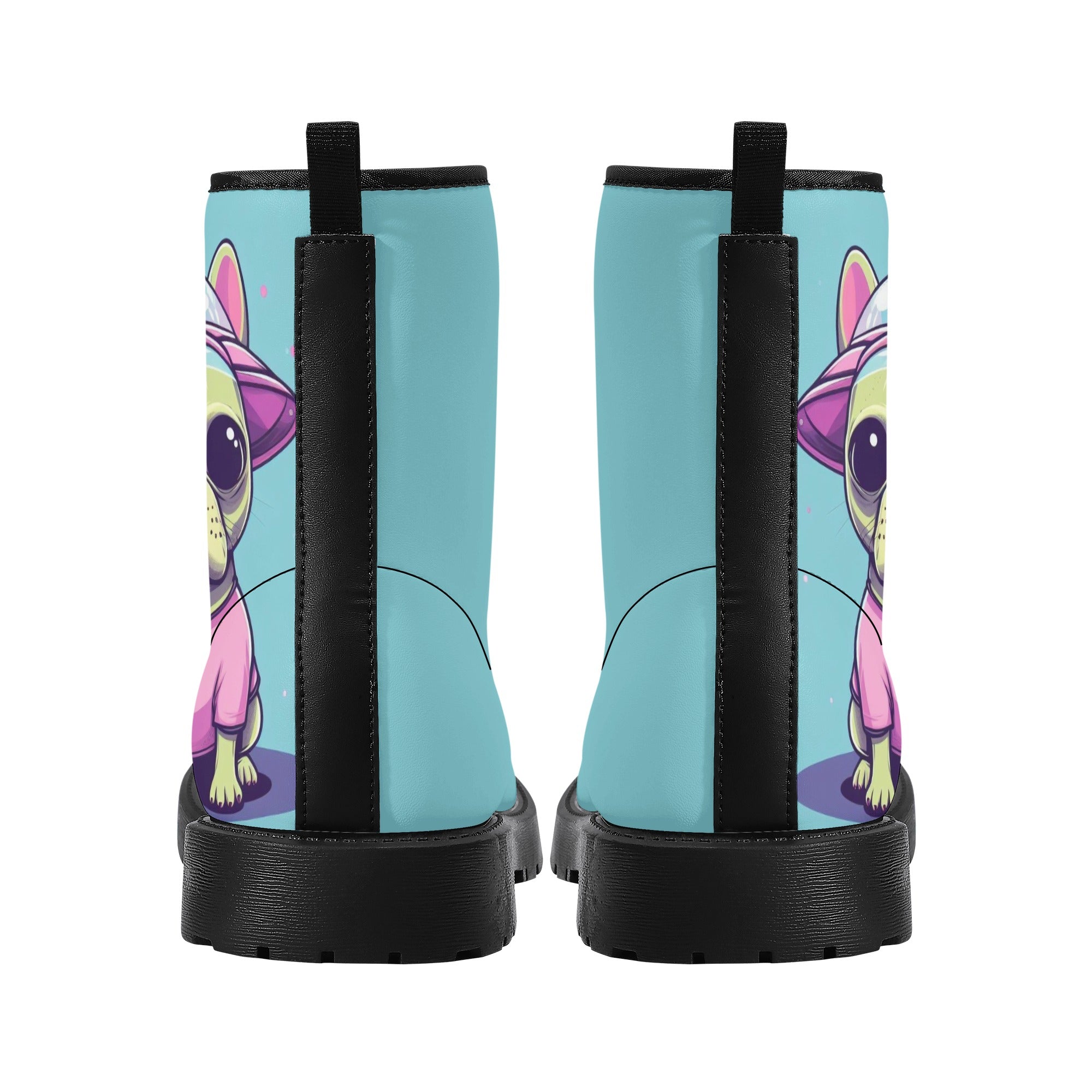 French Bulldog Bailey Leather Boots Cute Frenchie Essential