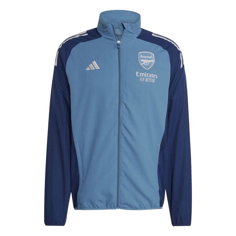 Arsenal Training Travel Jacket Pre Match Jet Blackened Blue/night Indi