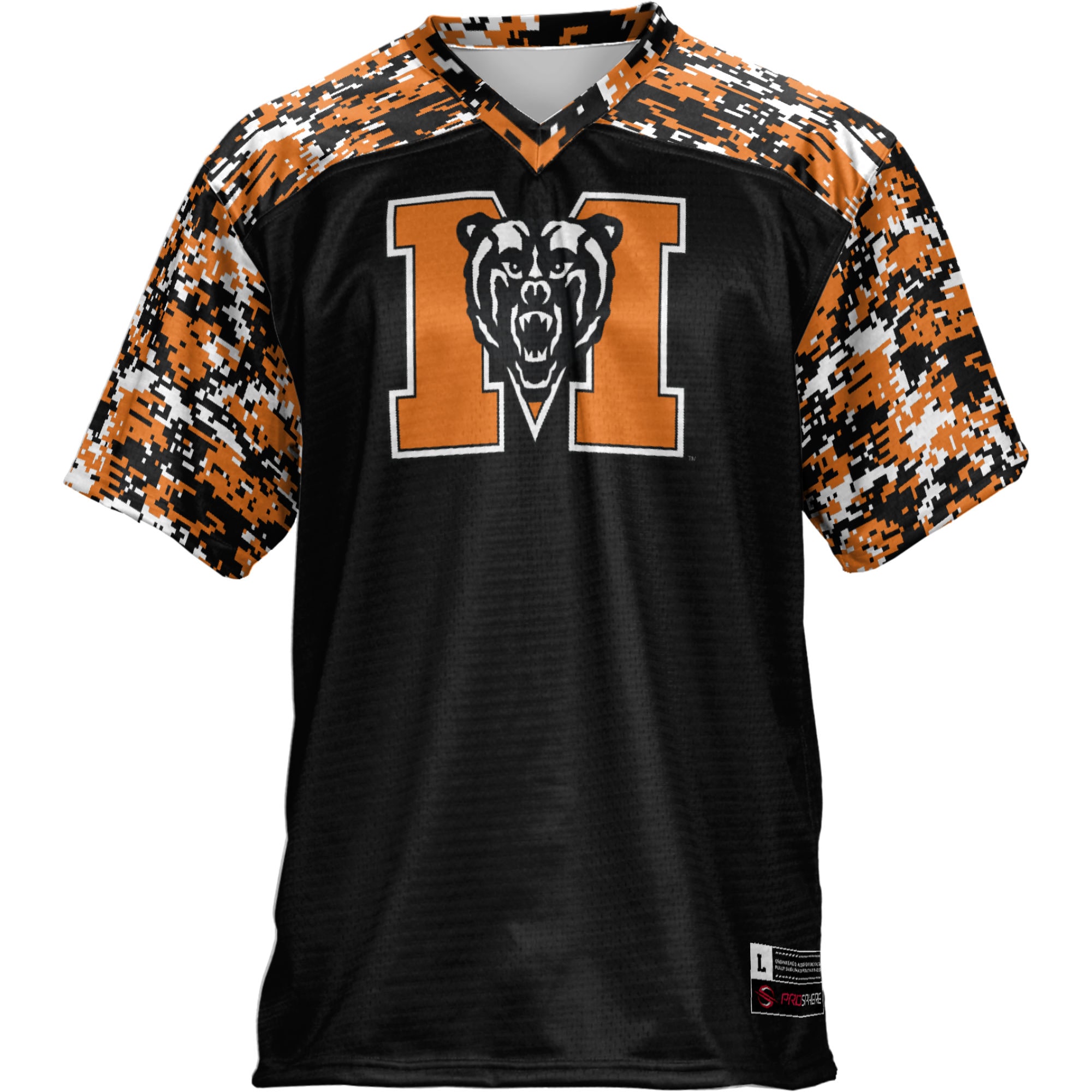 Mercer Bears GameDay Greats Football Jersey - Black