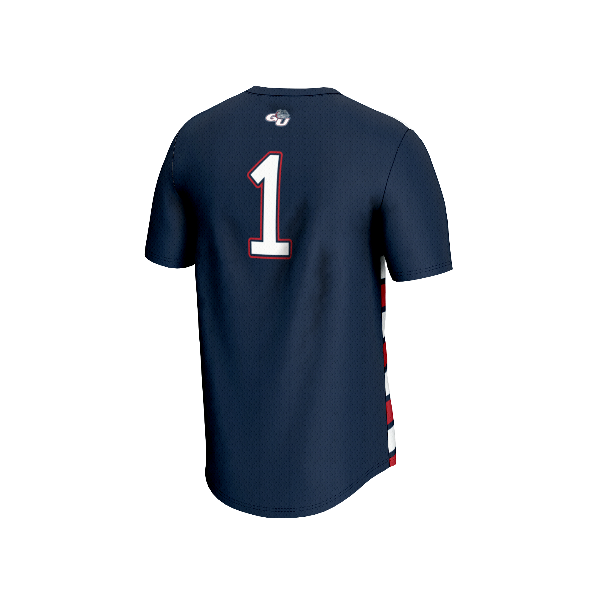 [LK] Gonzaga Bulldogs GameDay Greats Unisex Lightweight Soccer Fashion Jersey - Navy