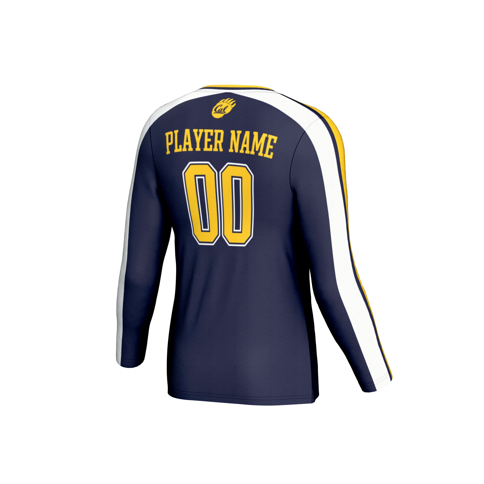 Cal Bears GameDay Greats Unisex NIL Pick-A-Player Lightweight Collegiate Volleyball Fashion Jersey - Navy
