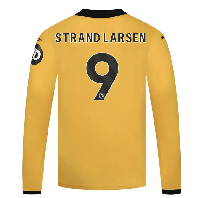 Stylish 2025-2026 Wolves Home Competitive Price EPL Shirt Strand#863
