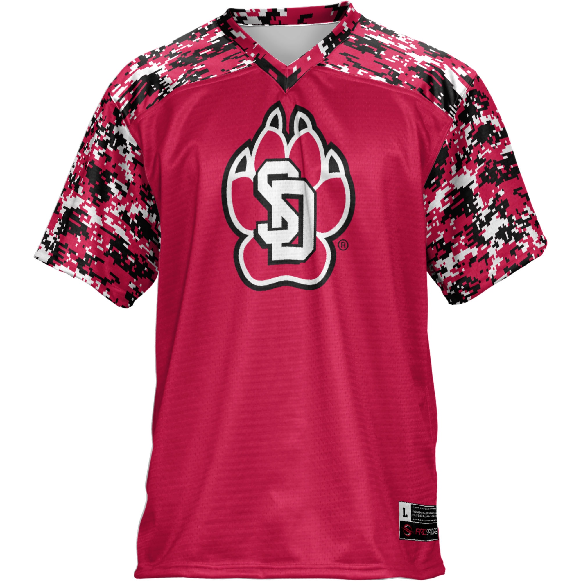 [DDG] South Dakota Coyotes GameDay Greats Football Jersey - Red