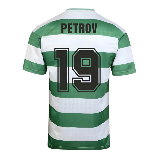 Pro Series Devoted Green And White Hoops Petrov #19 New Release Shirt