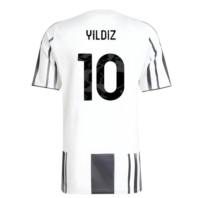 2025-2026 Juventus Home Shirt (Yildiz 10)