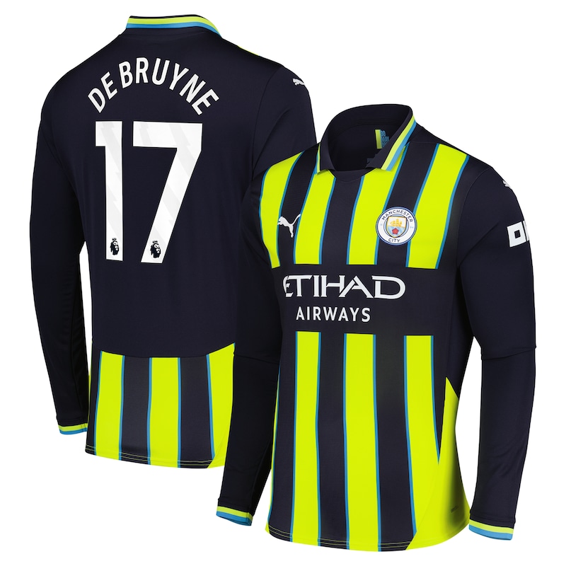 Durable Man City Men's 2024 Replica Player Jersey - Authentic Soccer...