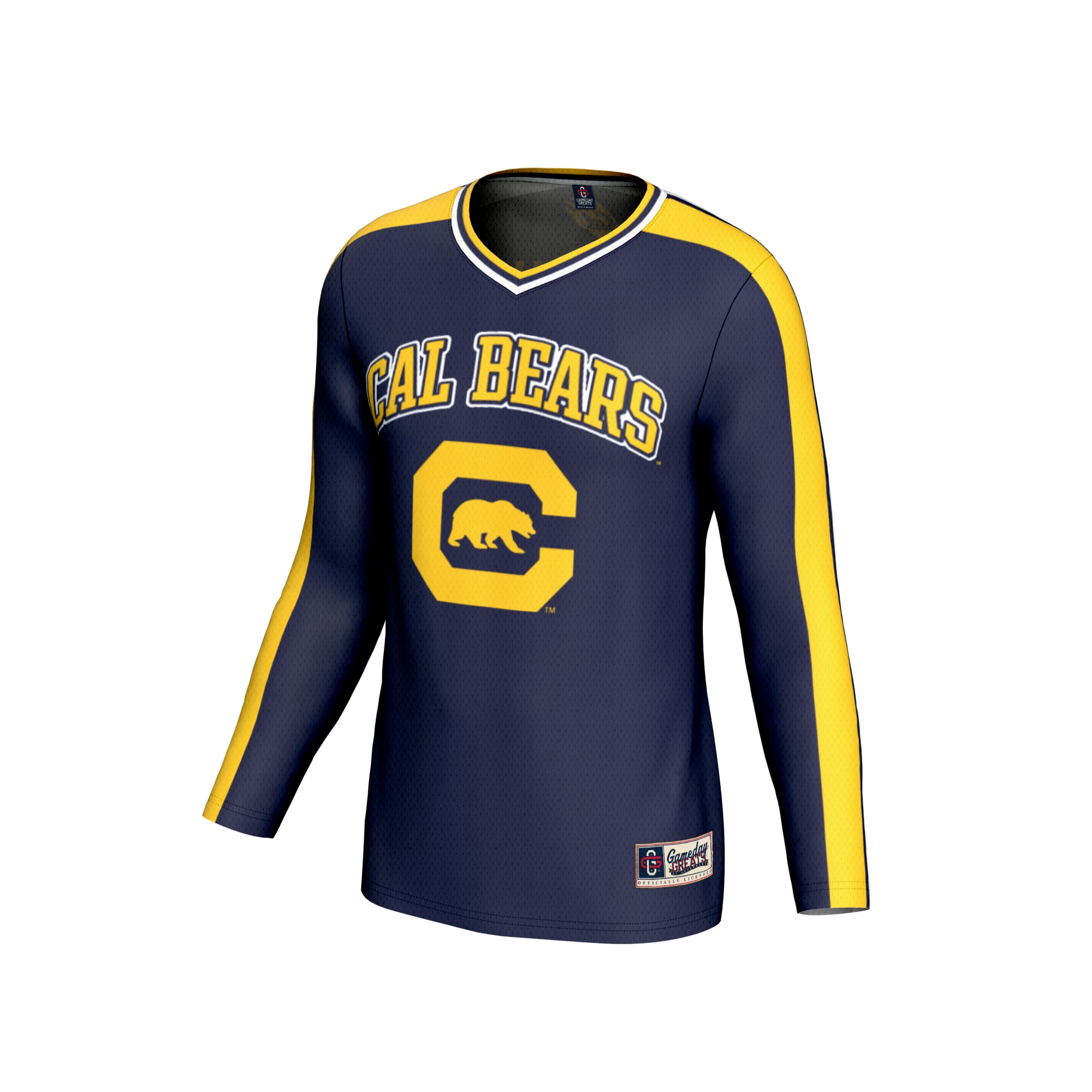 Cal Bears GameDay Greats Unisex NIL Pick-A-Player Lightweight Collegiate Volleyball Fashion Jersey - Navy