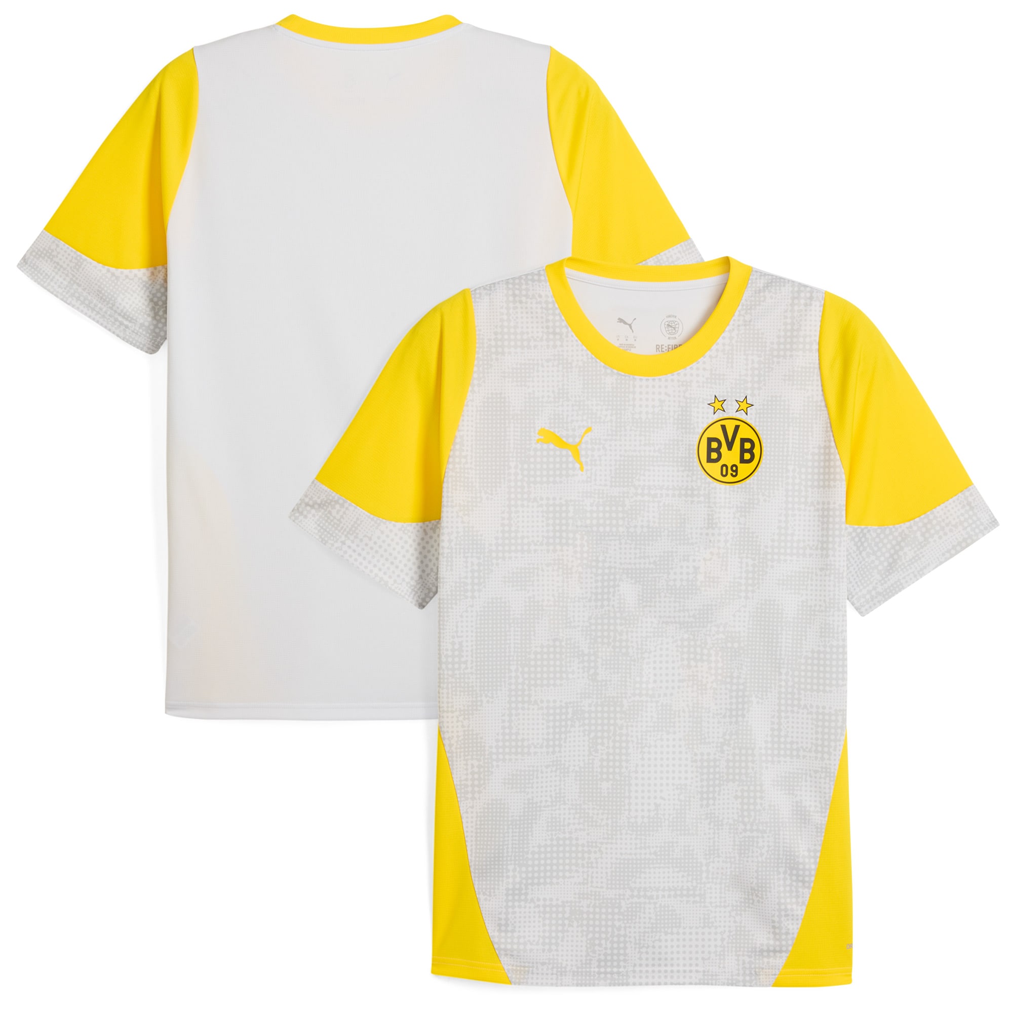 [SJH] Borussia Dortmund 2025/26 dryCell Training Jersey - Gray