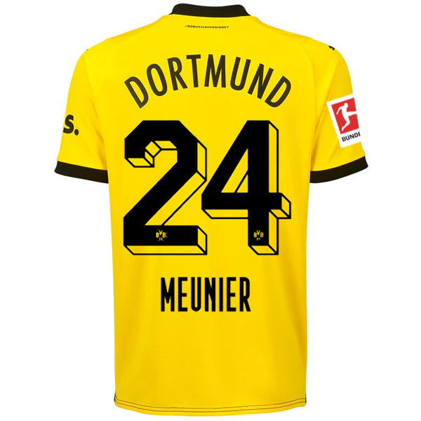 Borussia Dortmund Meunier 2023-2024 Bun Home Jersey – Authentic Shirt
