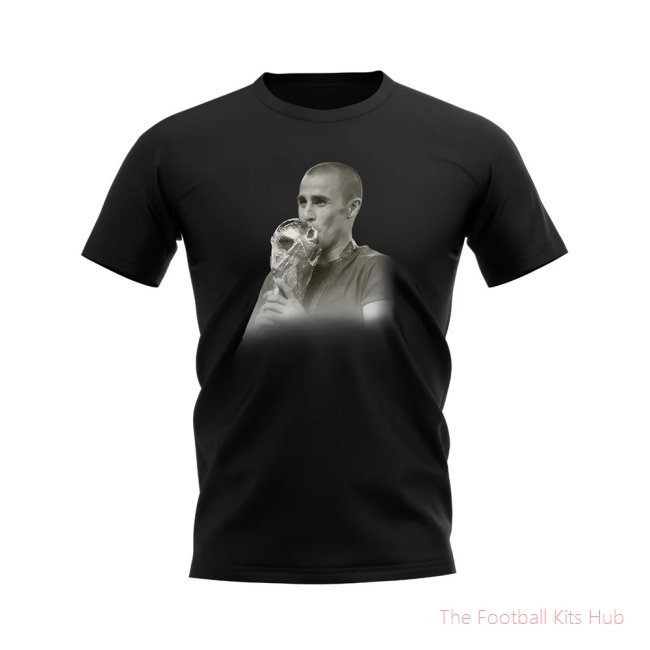 Fabio Cannavaro Italy Legend T-Shirt (Black)