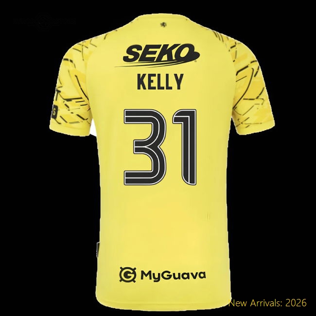 2025-2026 Football Team Kids Gentle Jersey Kelly Performance Fabric