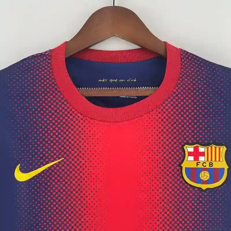Cheap 2012-2013 Long Sleeve Barcelona Jersey retro kit