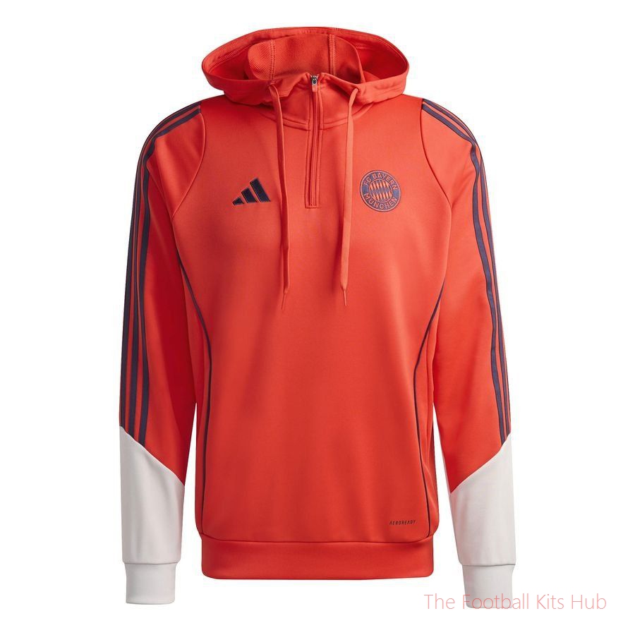 Bayern München Hoodie Tiro 25 - Hi-Res Red