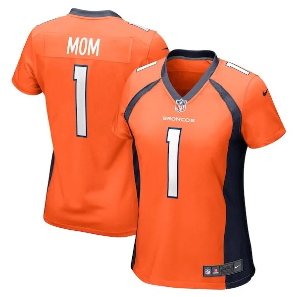 None Game NFL Jersey - Orange | Game-Day Football Apparel | NFL Footba