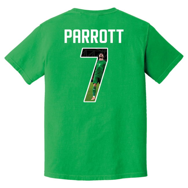 Troy Parrott Number 7 T-Shirt (Green) Authentic Performance