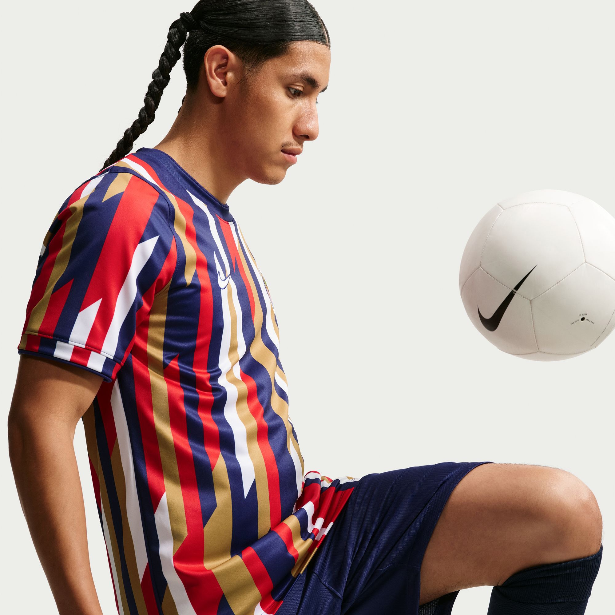 [SJH] Chivas 2026/27 Home Dri-FIT Pre-Match Jersey Top - White