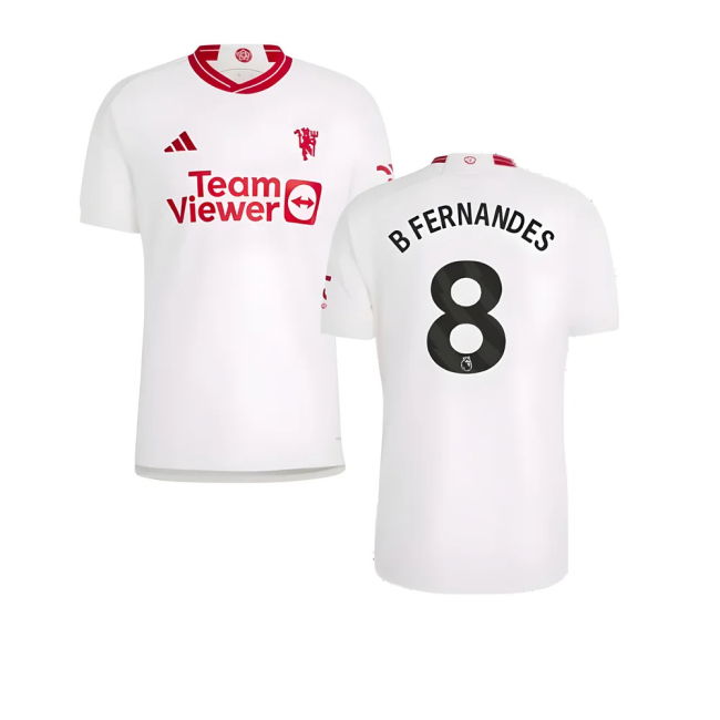 2023-20 Man Utd Third Soccer Jersey B Fernandes 8 M S
