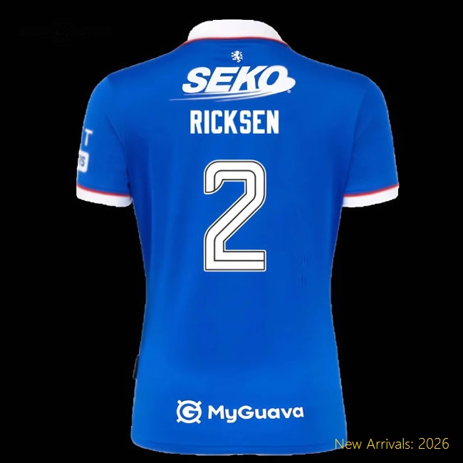 Comfortable Football Team Womens Ricksen Jersey 2025-2026 Flexible