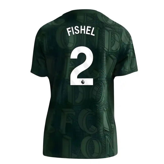 2025-2026 Chelsea Pre Match Shirt (Green) - Kids (Fishel 2)