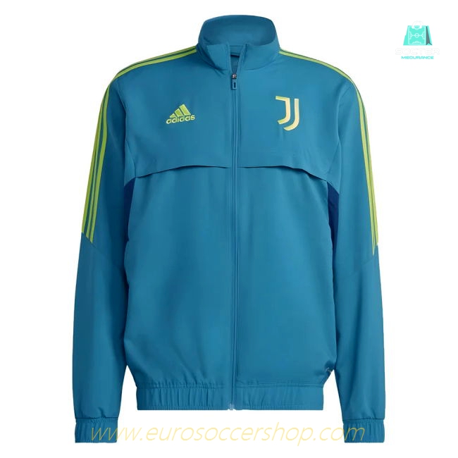 2022-2023 Juventus Presentation Jacket (Active Teal)