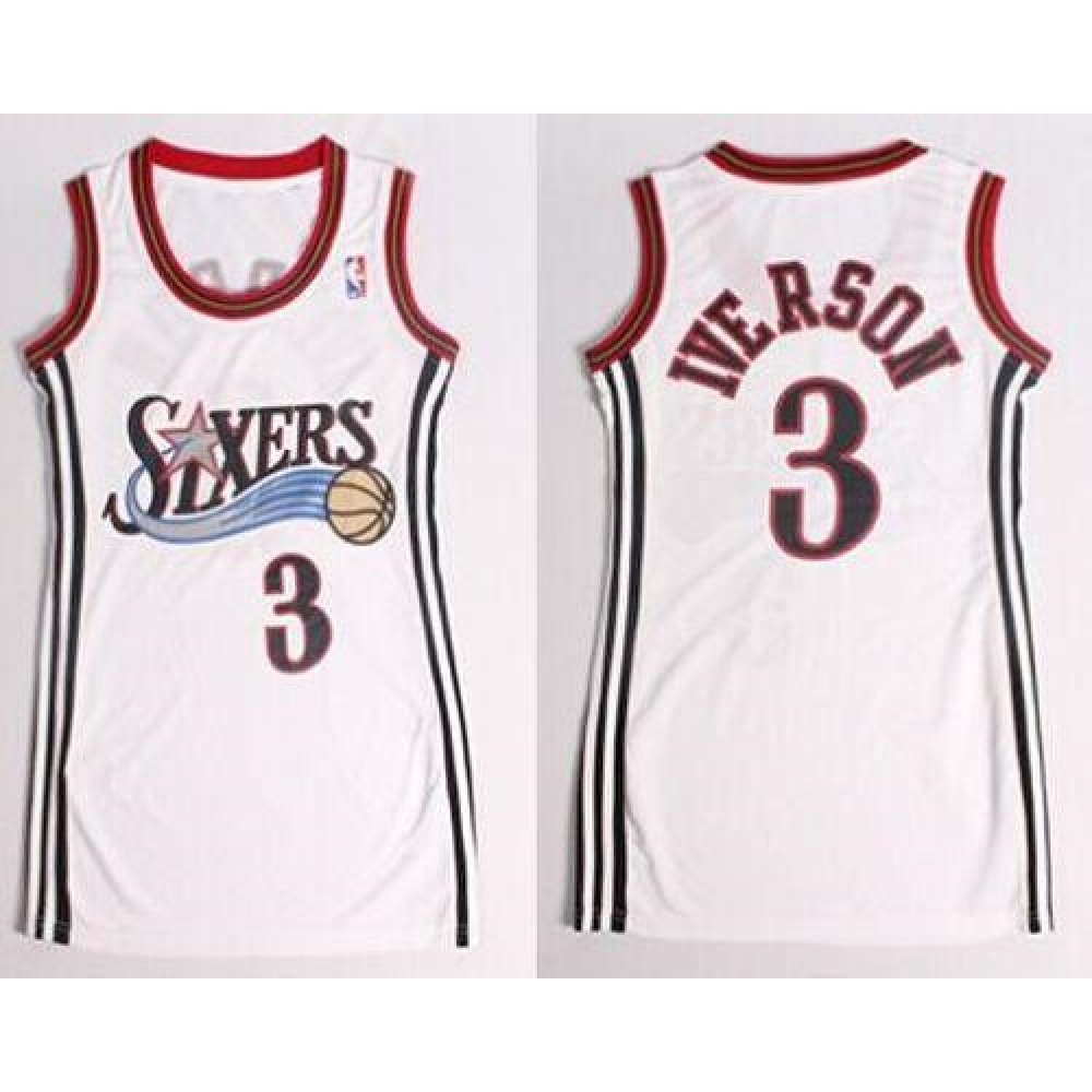 Performance Modern Men's 76ers #3 Allen White Basketball Jersey
