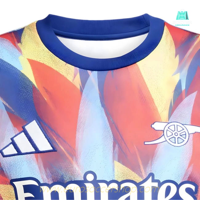 2025-2026 Arsenal Pre-Match Warm Top (Victory Blue)